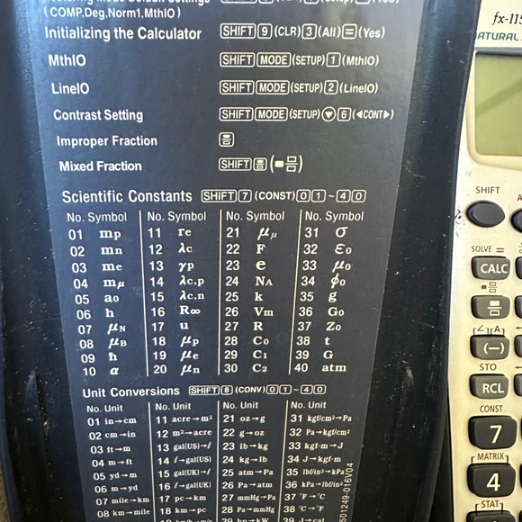 Casio fx-115 ES Scientific Calculator - Picture 2 of 9